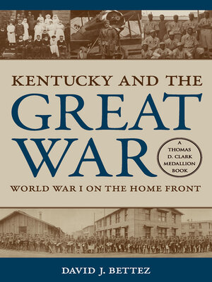 cover image of Kentucky and the Great War